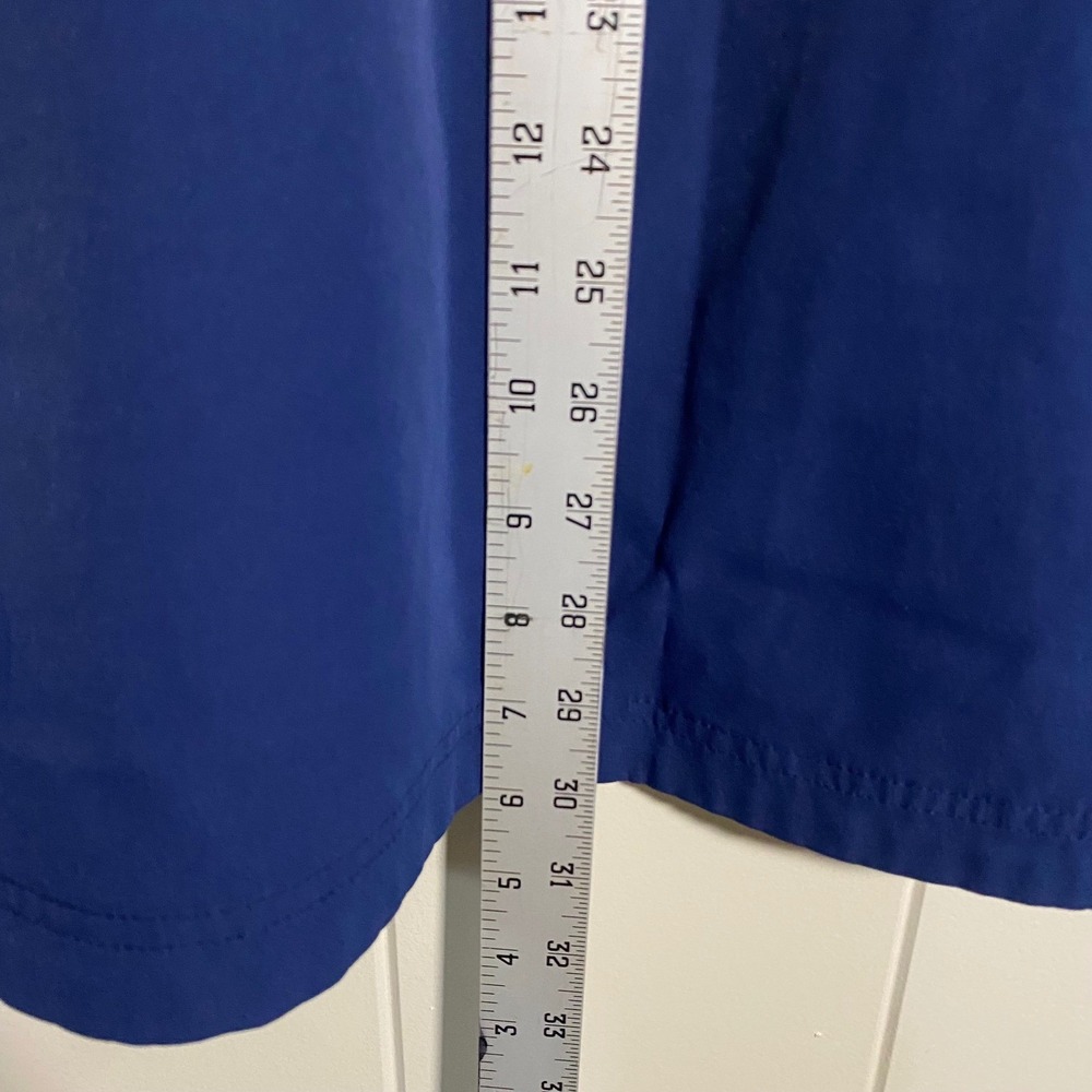 Medelita Element Scrub Jacket Blue XXL Full Zip Ribbed Collar Cuffs - Picture 16 of 16